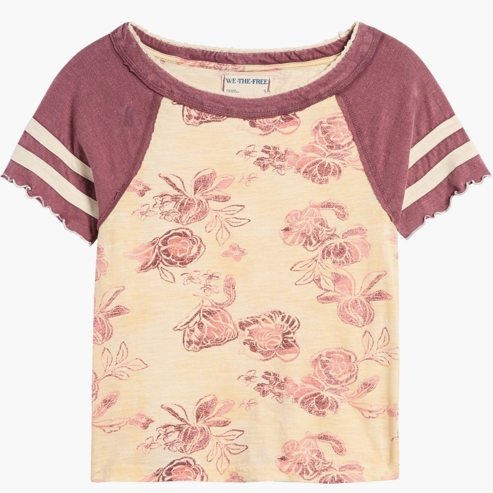 Free People Wish You Were Here Tee